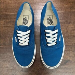 Blue Vans - Women’s 8.5 / Men’s 7